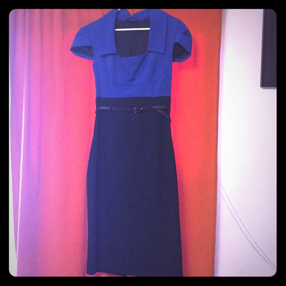 Black halo dress